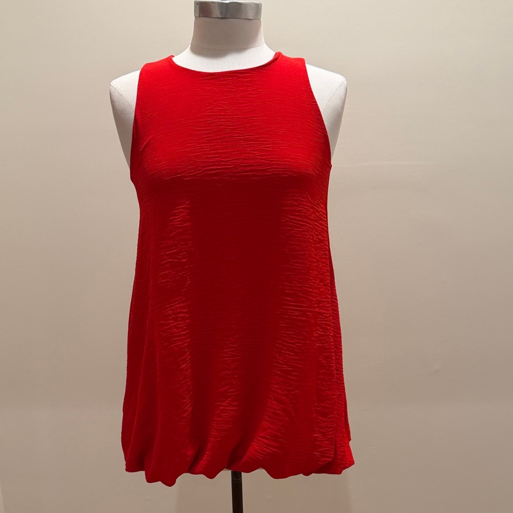 21 Saints Red Sleeveless Tank Top- Mini Dress